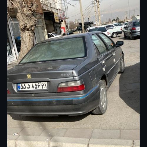 پژو پارس مدل 92 یک لکه رنگ فنی سالم ب شرط جلو پلمپ عقب یک ضربه جزئی