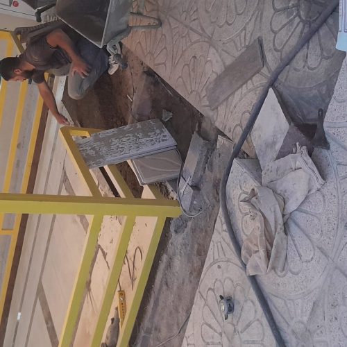 کار کاشی کاری سرامیک کاری بنایی