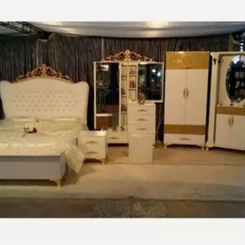 سرویس کامل مدل عروس زرین با جاکفشی کمد و