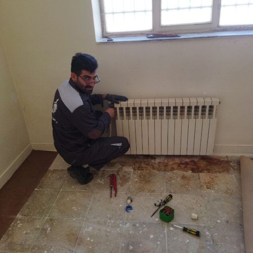 سرویس پکیج.مشعل گازی وموتورخونه