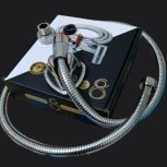 شلنگ توالت استیل