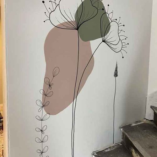 نقاشی روی دیوار