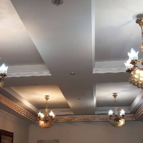 چهار شاخه لوستر برنز