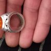 3عدد انگشتر فاخر و مهردار شناسنانه دار نقره