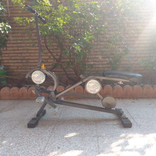 دو عدد دست گاه ورزشی کاملا سالم و بدون ایب