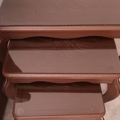 مبلمان 7 نفره همراه با بوفه و میز پذیرایی