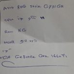 لپ تاب ایسوز گیمینگ مدل راک