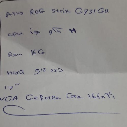 لپ تاب ایسوز گیمینگ مدل راک