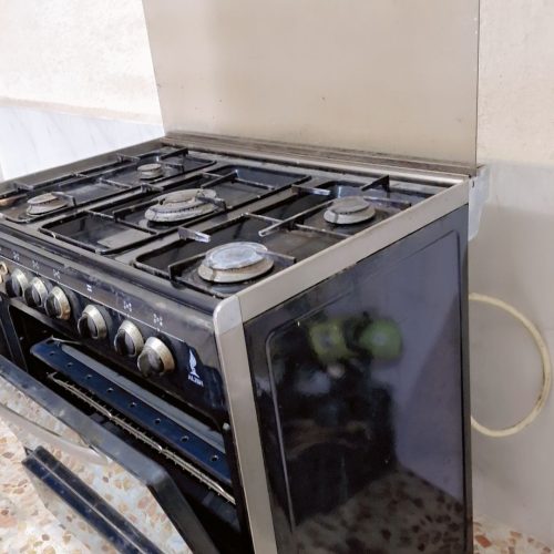 گاز 5 شعله ، همراه با فر