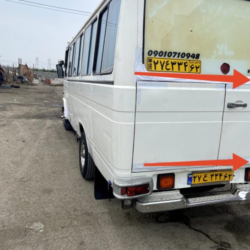 مینی بوس سقف بلندکلردارتمیز