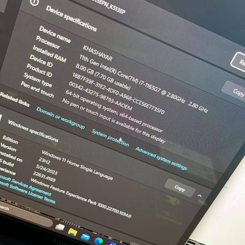 لپ تاب ASUS k513