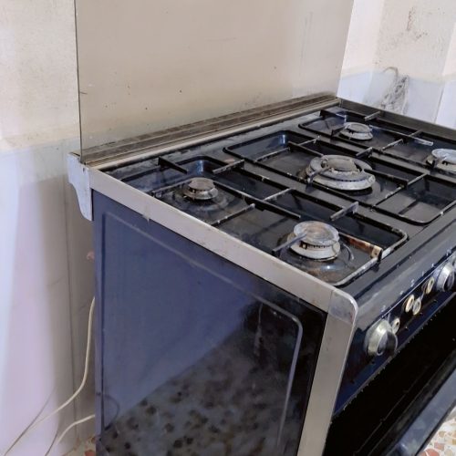 گاز 5 شعله ، همراه با فر