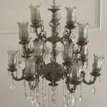 لوستر کلاسیک کریستال