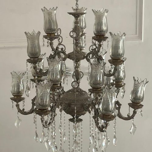 لوستر کلاسیک کریستال