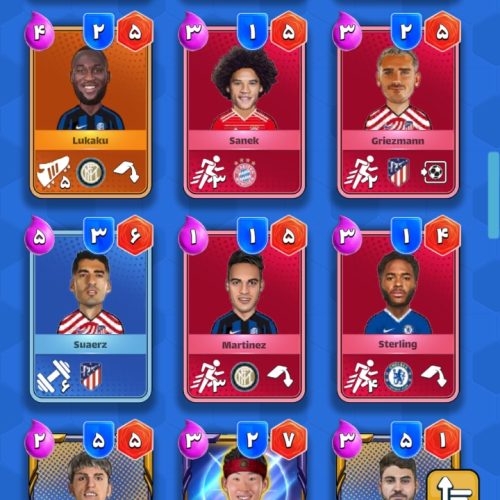 اکانت بازی کیمدی فوتبال با بهترین بازیکنان