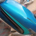 باک موتور آبی تیز پر در حد نو