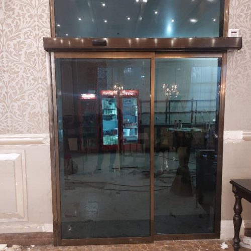 درب اتوماتیک شیشه ای کرکره برقی