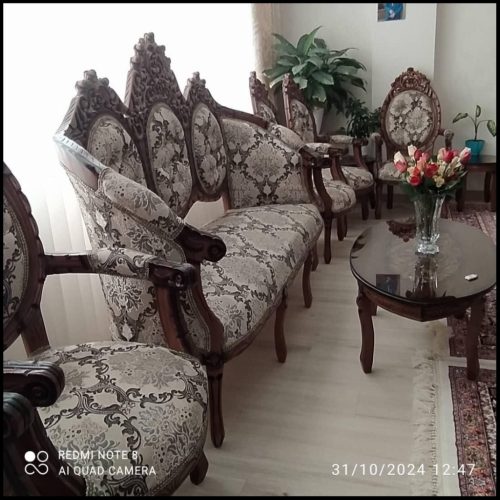 مبل سلطنتی مدل فرحی