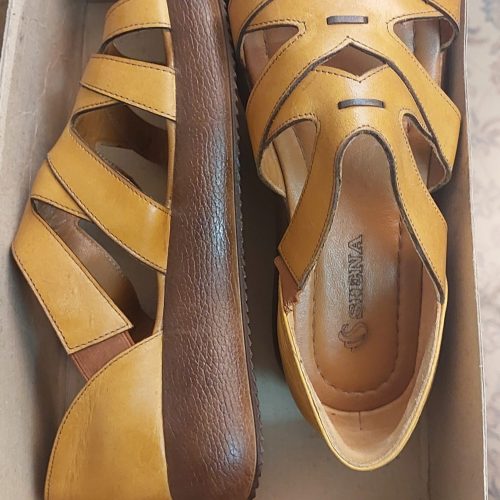 صندل چرم زنانه