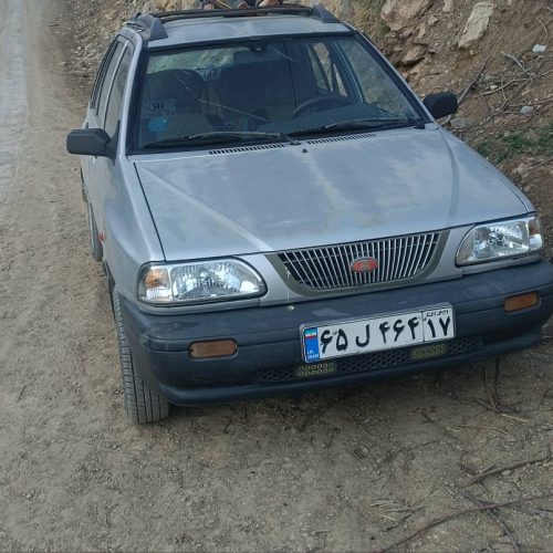 پرایدبدونه ایراد تمیز جلو عقب پلمپ سالم