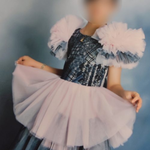 لباس عروس دخترانه با جنس عالی و چشمگیر ، مطمئن باش هیجا ارزون ترش رو پیدا نمیکنی!