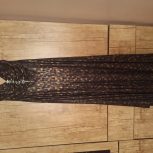 پیراهن مجلسی پوس ماری و باشال