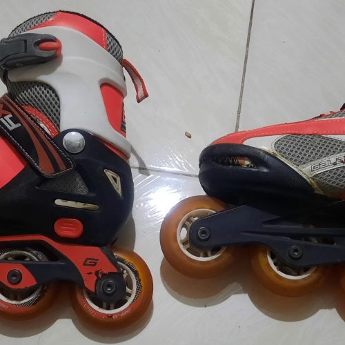 اسکیت فروشی ترمز دار با چرخ ژله ای