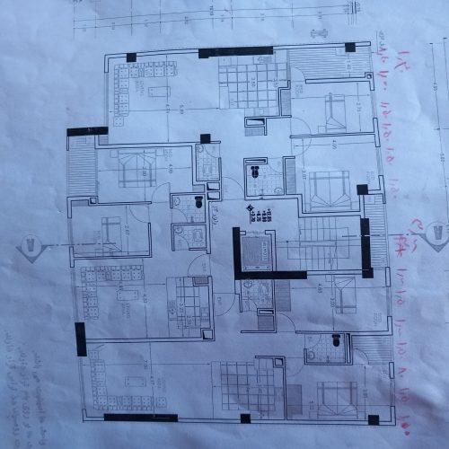 دیوار چینی سیمان  کاری  موزاییک