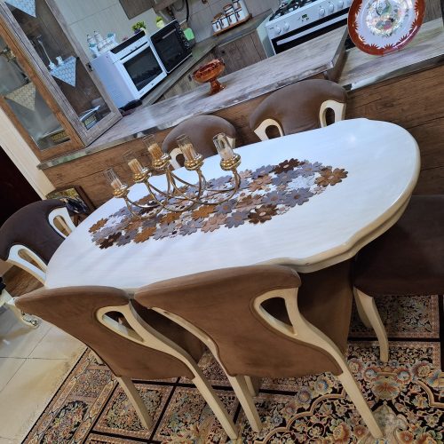 میز و صندلی نهار خوری 6 نفره