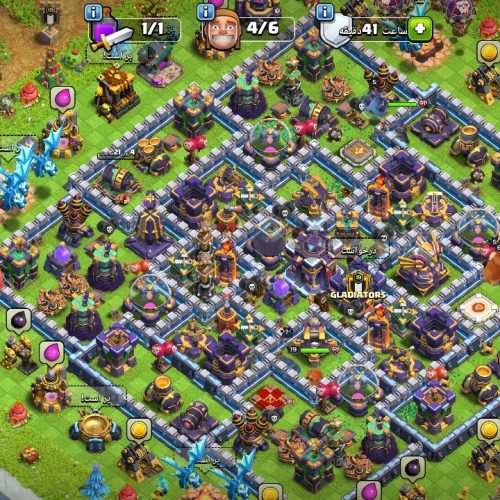 اکانت کلش رویال و کلش اف کلنز