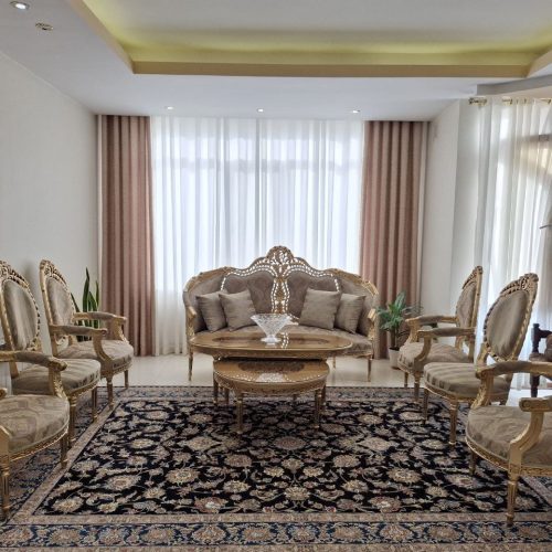 ست مبلمان 9 نفره با میز غذارخوری 10 نفره