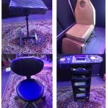 تخت و وسایل تتو