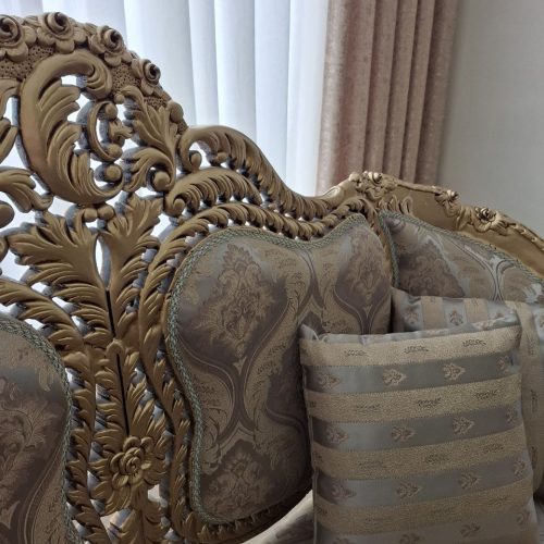 ست مبلمان 9 نفره با میز غذارخوری 10 نفره