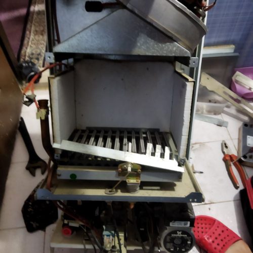 سرویس پکیج.مشعل گازی وموتورخونه