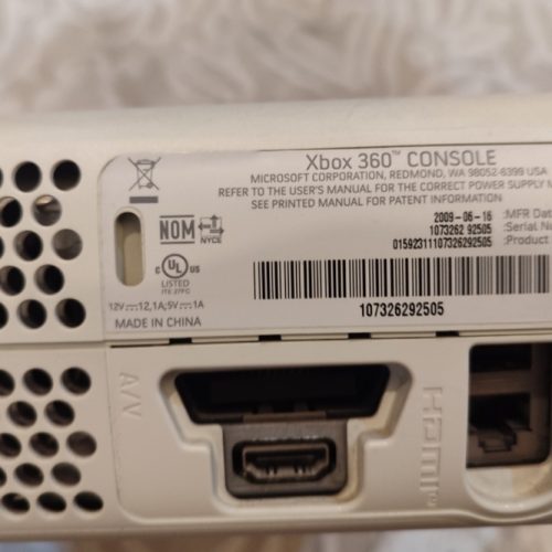 Xbox 360 سفید
