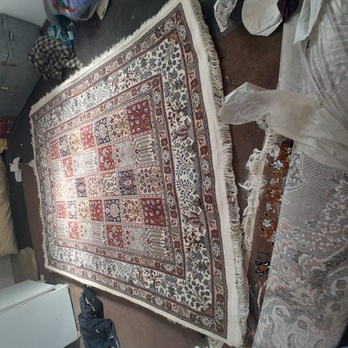 قالیچه سه متر خشتی دستباف