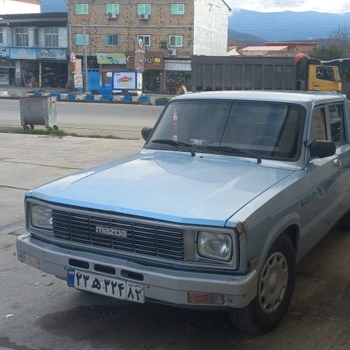 مزدا دوکابین آبی نقره