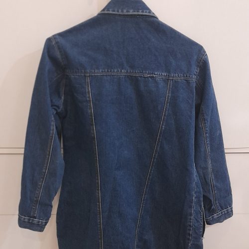 کوت جین آبی پرنگ سالم و نو