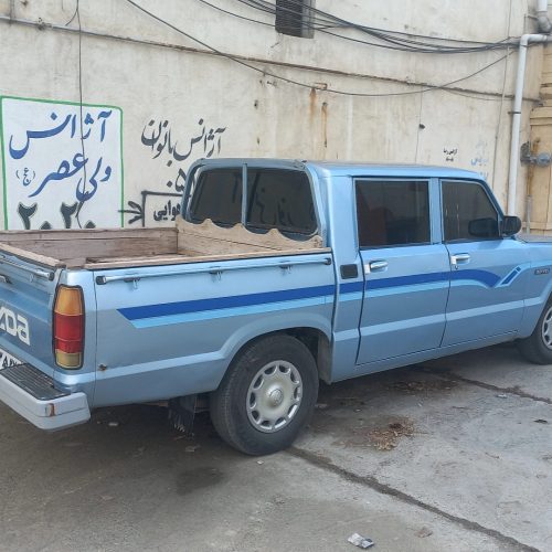 مزدا دوکابین آبی نقره