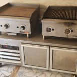 ست یخچال گریل برگر و صفحه گریل