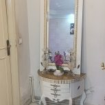 میزتلویزیون آینه کنسول شمعدان ساعت ایستاده