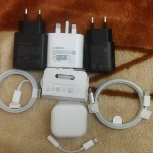 شارژر کابل 20 25 45 وات توکارتنی اصلی اپل آیفون سامسونگ