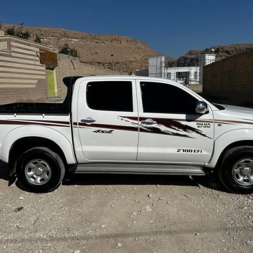 هایلوکس دوکابین بلند مدل 2008