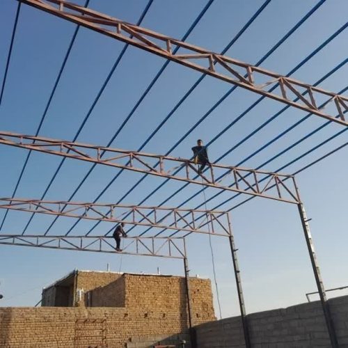 جوشکاری اسکلت ساختمان