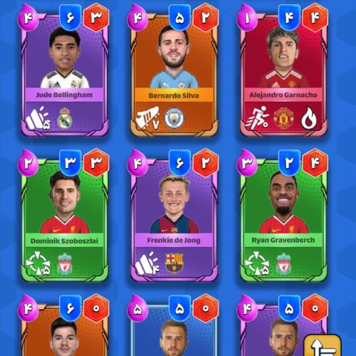 اکانت بازی کیمدی فوتبال با بهترین بازیکنان