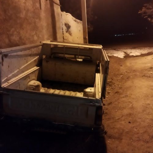 پیکان وانت دوگانه سوز کارخانه