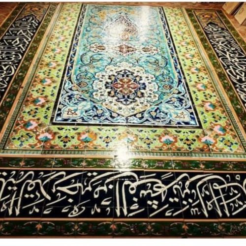 کاشی دست ساز سنتی و مدرن