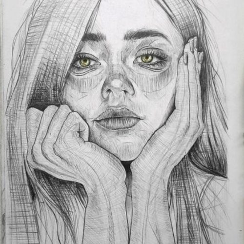 اموزش طراحی ( چهره)