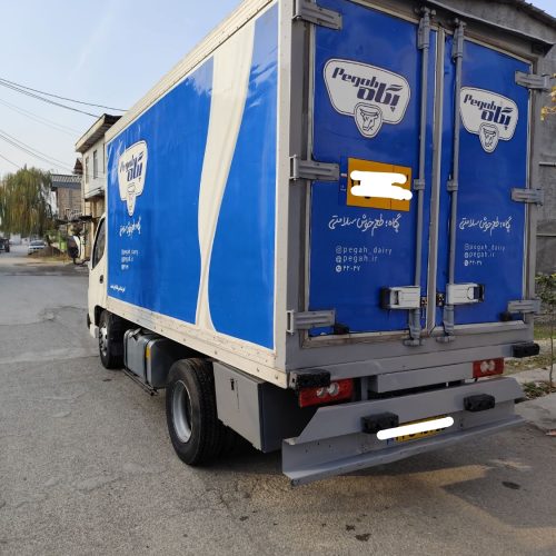 کامیونت فوتون یخچالدار 87