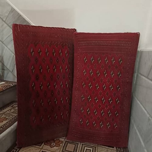 3عددپشتی ترکمن دست بافت